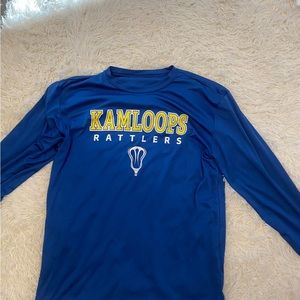 Kamloops Rattlers long Sleeve activewear top